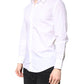 White MARTINI Cotton Men Formal Dress Shirt