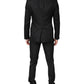 Black Single Breasted Formal 2 Piece Suit