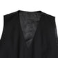 Black Single Breasted Formal 3 Piece Suit
