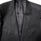 Dark Gray Wool Single Breasted 2 Piece Suit