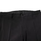 Black Cotton Single Breasted 2 Piece Suit