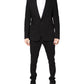 Multicolor Polyester Jacquard 2 Piece Suit