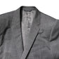 Gray Wool Single Breasted 2 Piece Suit