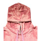 Pink Wash DG MILANO Hooded Pullover Sweater