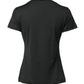 Black Cotton Round Neck Short Sleeve T-shirt