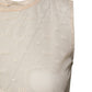 Ivory Nylon Logo See Through Sleeveless Tank Top