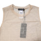 Ivory Nylon Logo See Through Sleeveless Tank Top