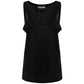 Black Silk Tank Tops