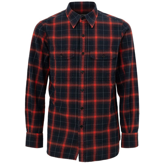 Bicolor Linen Pattern Shirt