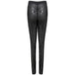 Black Polyester Joggers (Workout Pants)