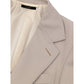 Beige Wool Blazer