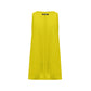 Yellow Silk Tank Tops