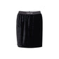 Black Viscose Mini