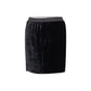 Black Viscose Mini
