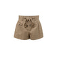 Beige Cotton Bermuda