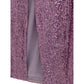 Pink Polyester Long Skirt