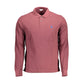 Purple Cotton Men Polo Shirt