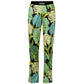Multicolor Silk Bottoms Sleepwear
