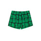Green Polyamide Swim Short