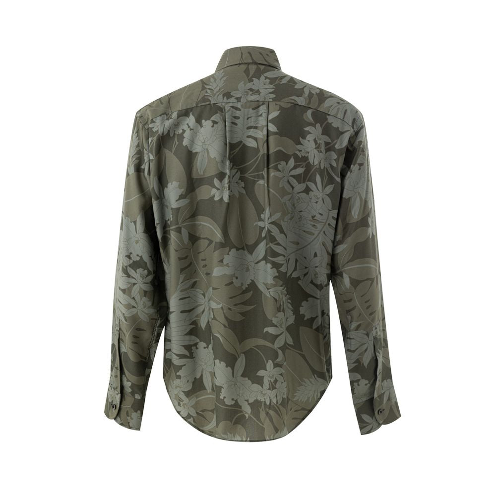 Green Lyocell Shirt