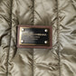 Brown Logo Plaque Quilted Vest Jacket