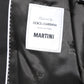 Black MARTINI Double Breasted Coat Blazer