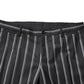 Black Striped SICILIA Formal 2 Piece Suit