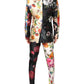 Multicolor Floral SICILIA Silk 3 Piece Suit