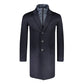 Blue Cashmere Men Jacket