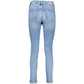 Blue Cotton Women Jeans