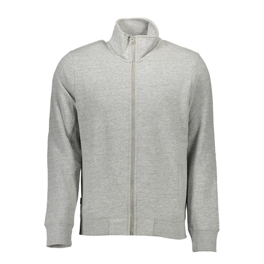 Gray Cotton Men's Sweater