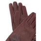 Burgundy Leather Gloves