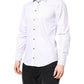 White Striped Cotton MARTINI Men Dress Shirt