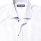 White Striped Cotton MARTINI Men Dress Shirt
