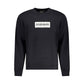 Black Cotton Men Sweater