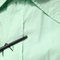Green Cotton Short Sleeves Men Casual Shirt