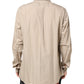 Beige Pin Up Print MARTINI Men Casual Shirt