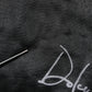 Black Logo Knitted Crewneck Pullover Sweater