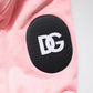 Pink Cotton Hooded Men Sportswear Vest Sweater