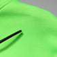 Green Polyester Hooded Sportswear Vest Sweater