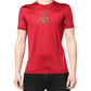 Red Silk DG Crown Logo Short Sleeve T-shirt