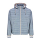 Blue Silk Men Jacket
