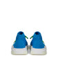 Blue Cotton Athletic Sneakers