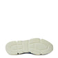 Blue Cotton Athletic Sneakers