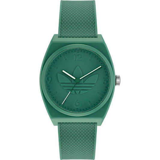 Bicolor Synthetic Sport Watch