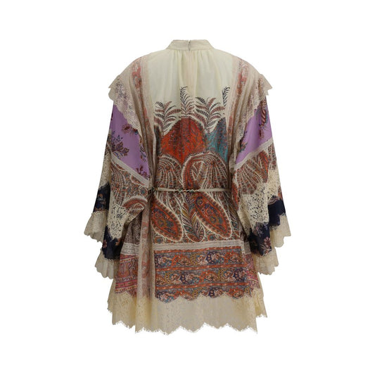 Multicolor Cotton Casual Dress