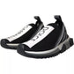 Black White Slip On Sorrento Sneakers Shoes