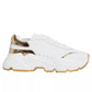 White Gold Daymaster Low Top Sneakers Shoes