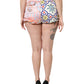 Multicolor High Waist Women Hot Pants Shorts