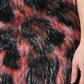 Multicolor Plush High Waist Mini Skirt